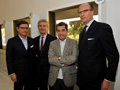 Roberto Gavazzi, Claudio Luti, Antonio Citterio e Paolo Zegna 